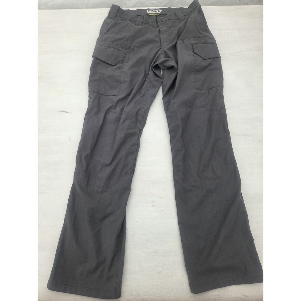 First Tactical Pants Mens 36x36 Cargo Ripstop Gray Military Law Enforcement